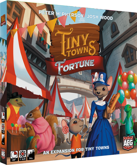 Tiny Towns Fortune – gezellig bordspel – 1 tot 5 spelers