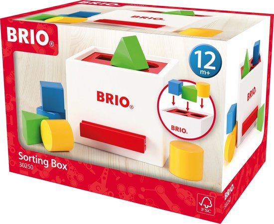 Sorting Box white, 30250 van Brio te koop bij Speldorado !