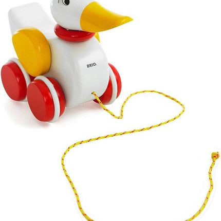 Pull-along Duck white