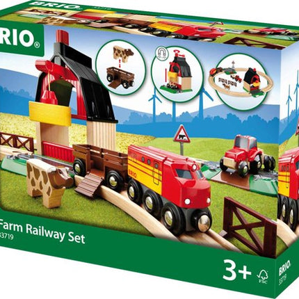 Farm Railway Set, 33719 van Brio te koop bij Speldorado !