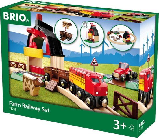 Farm Railway Set, 33719 van Brio te koop bij Speldorado !