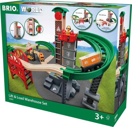 Lift and Load Warehouse Set, 33887 van Brio te koop bij Speldorado !