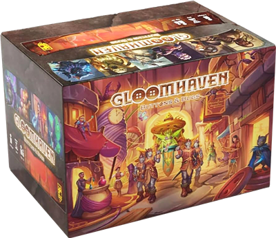 Gloomhaven Buttons & Bugs – strategisch bordspel – 1 speler