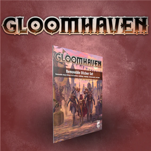 Gloomhaven 2nd Edition Removable Stickers – strategisch bordspel – 1 tot 4 spelers