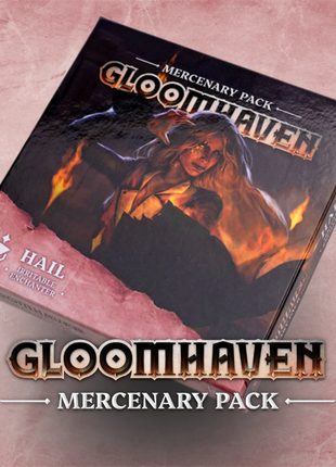 Gloomhaven Mercenary Pack Hail Irritable Enchanter – strategisch bordspel – 1 tot 4 spelers