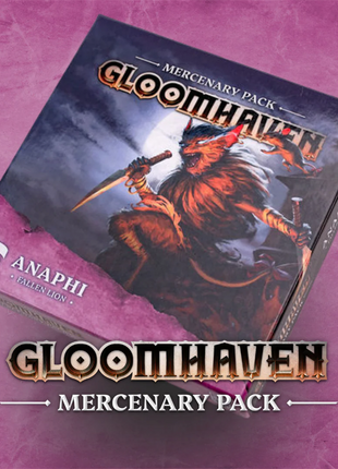 Gloomhaven Mercenary Pack Anaphi Fallen Lion – strategisch bordspel – 1 tot 4 spelers