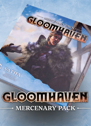Gloomhaven Mercenary Pack Satha Mayor Frosthaven – strategisch bordspel – 1 tot 4 spelers