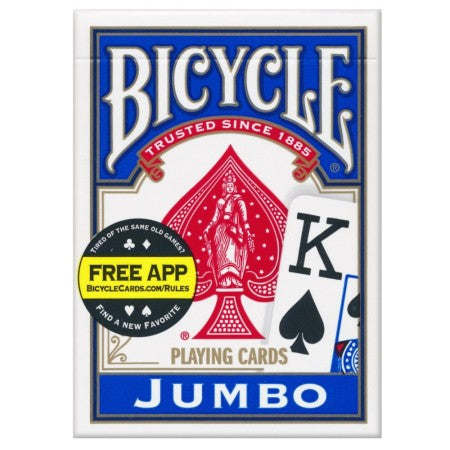 Speelkaarten  Rider Back International Jumbo Index - Bicycle - Karton - uitvoering