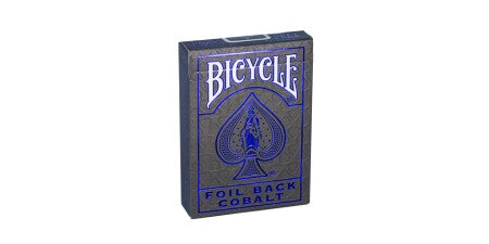 Dit is een foto van het spel Foil Metalluxe Blue Cs24 In6 - Bicycle te koop bij Speldorado Spellenwinkel Delft