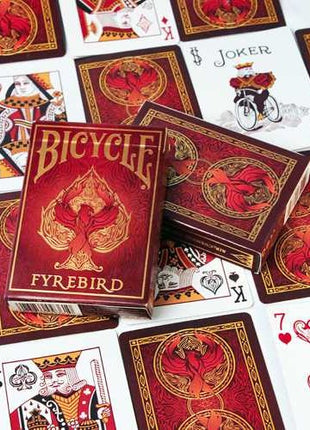 Dit is een foto van het spel Fyrebird - Bicycle te koop bij Speldorado Spellenwinkel Delft