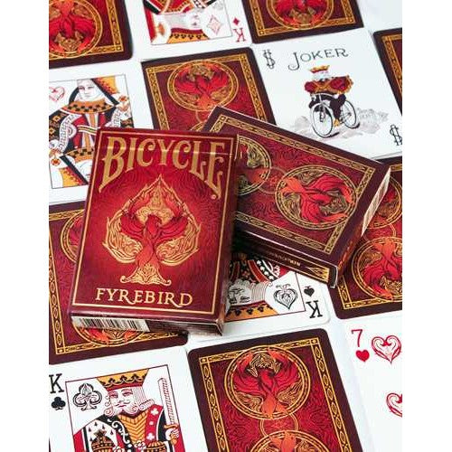 Dit is een foto van het spel Fyrebird - Bicycle te koop bij Speldorado Spellenwinkel Delft