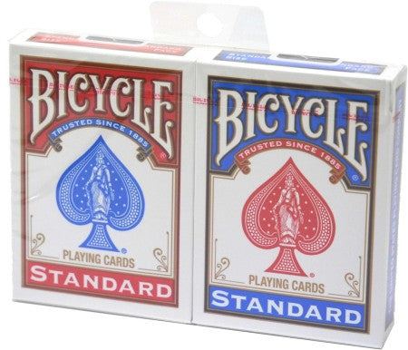 Speelkaarten  Rider Back 808 Gold Duo Pack - Bicycle - Karton - uitvoering