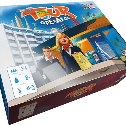 Dit is een foto van het spel Tour Operator bordspel te koop bij Speldorado Spellenwinkel Delft