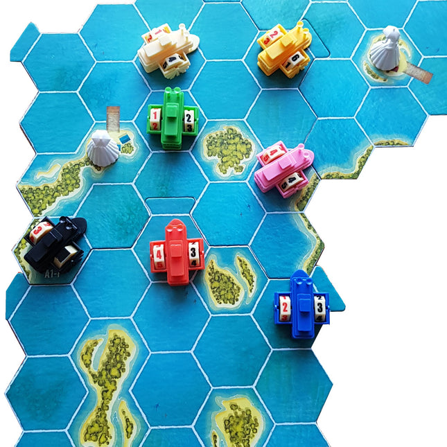 Dit is een foto van het spel Mississippi Queen te koop bij Speldorado Spellenwinkel Delft