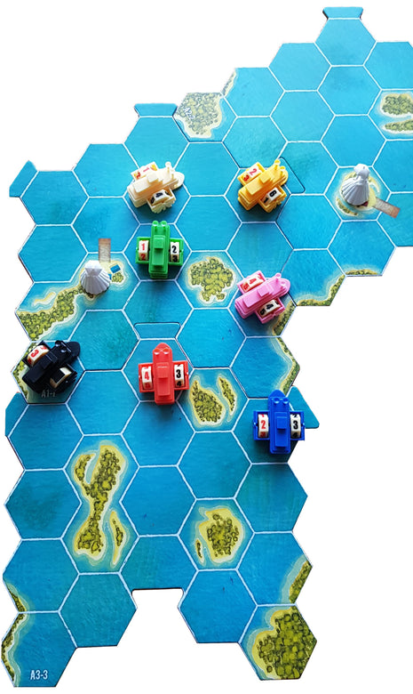 Dit is een foto van het spel Mississippi Queen te koop bij Speldorado Spellenwinkel Delft