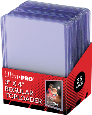 Toploaders 3x4 Clear Regular C40 - Toploader - Kaartspel accessoires,bordspel accessoires