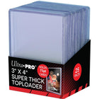 Toploaders 3x4 Clear Thick 75PT (25)