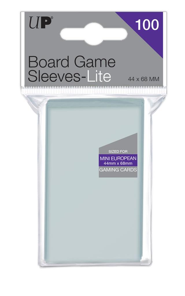 Dit is een foto van het spel SLEEVES Lite Mini European Board Games 44x68 100ct te koop bij Speldorado Spellenwinkel Delft
