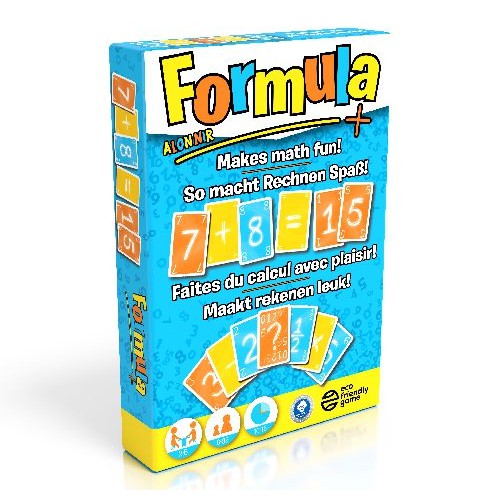 Dit is een foto van het spel Formula rekenspel te koop bij Speldorado Spellenwinkel Delft