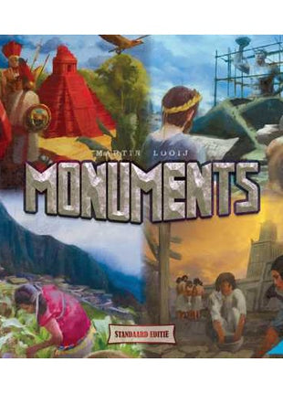 Dit is een foto van het spel Monuments Standaard editie- EN te koop bij Speldorado Spellenwinkel Delft