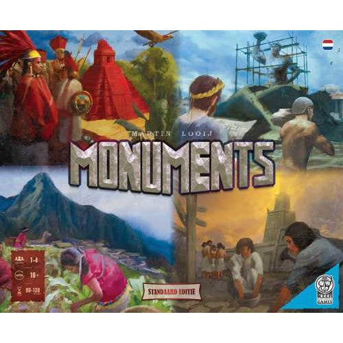 Monuments Bordspel Standaard Editie Nl, 793443 van Handels Onderneming Telgenkamp te koop bij Speldorado !