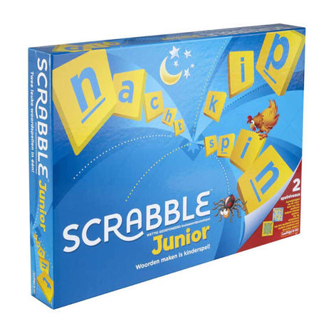 Junior Scrabble – bordspel voor kinderen Vanaf 7 jaar