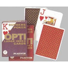 Poker  Piatnik Opti Supreme Poker Jumbo Index - Kunststof - uitvoering