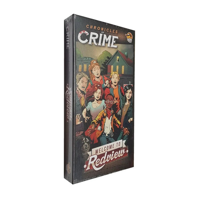 Dit is een foto van het spel Chronicles of Crime: Welcome to Redview (EN) 
·
Op voorraad te koop bij Speldorado Spellenwinkel Delft