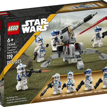 501st Clone Troopers Battle Pack - 75345 - Star Wars
