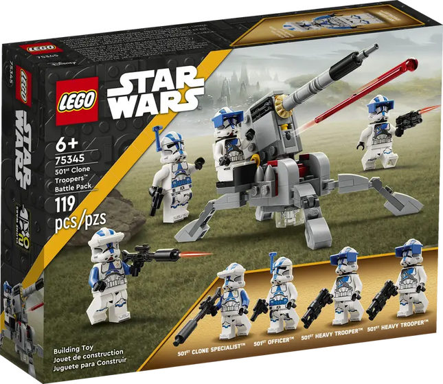 501st Clone Troopers Battle Pack - 75345 - Star Wars