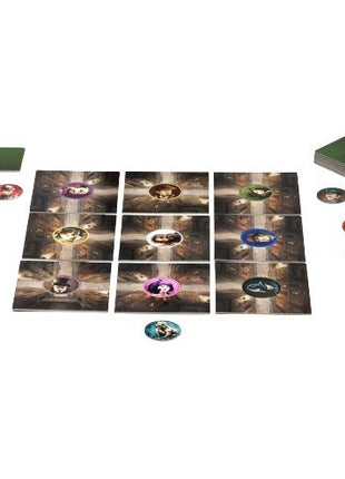 Dit is een foto van het spel Mr.Jack Pocket-kaartspel, Hurrican Games te koop bij Speldorado Spellenwinkel Delft
