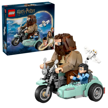 Hagrid en Harry's rit op de motor - 76443 - Harry Potter