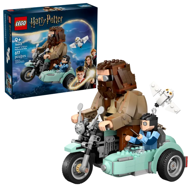 Hagrid en Harry's rit op de motor - 76443 - Harry Potter