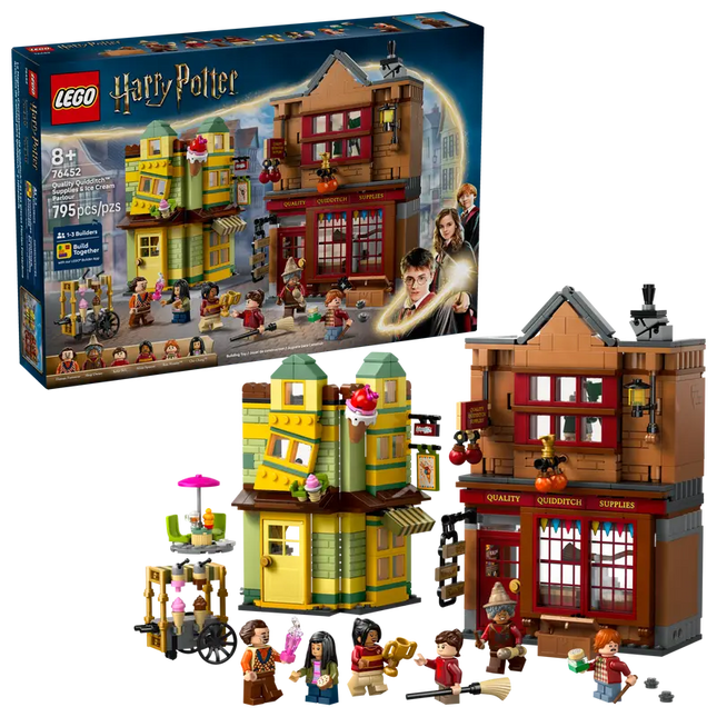 Zwik & Zwachtels Zwerkbalpaleis en ijssalon - 76452 - Harry Potter