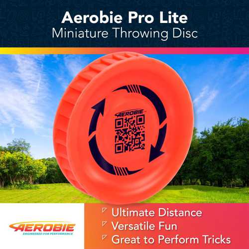 Aerobie Pro Lite Werpschijf 6,5 Cm, 560042 van Handels Onderneming Telgenkamp te koop bij Speldorado !