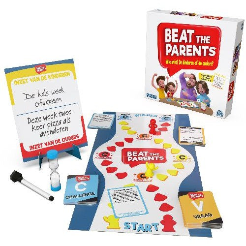 Dit is een foto van het spel Beat The Parents te koop bij Speldorado Spellenwinkel Delft
