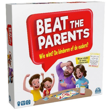 Beat The Parents – party bordspel – 3 tot 4 spelers