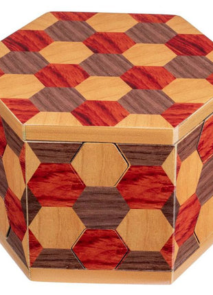 Puzzle Secret box honingraat hersenbreker  - Philos