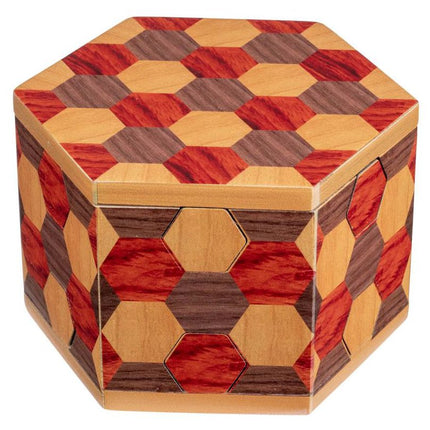 Puzzle Secret box honingraat