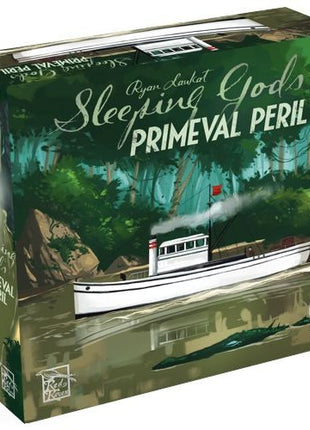 Sleeping Gods Primeval Peril - NL – strategisch bordspel – 1 tot 2 spelers