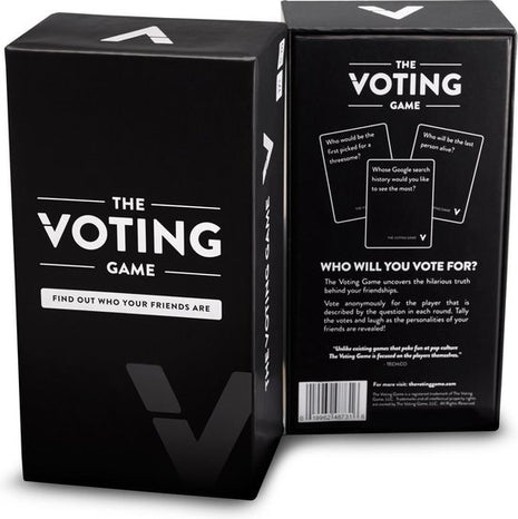 The Voting Game - The Adult Party Game About Your Friends – gezellig kaartspel – 2 tot 4 spelers
