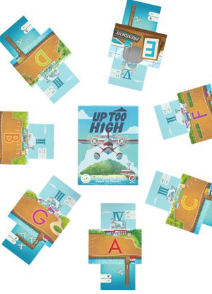 Dit is een foto van het spel Up Too High - Kaartspel - Jolly Dutch te koop bij Speldorado Spellenwinkel Delft