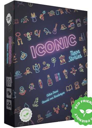 Iconic Neon Stories – gezellig kaartspel – 2 tot 6 spelers