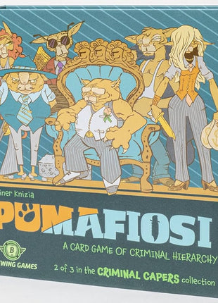 Pumafiosi – strategisch kaartspel – 2 tot 5 spelers