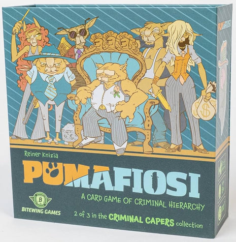 Pumafiosi – strategisch kaartspel – 2 tot 5 spelers