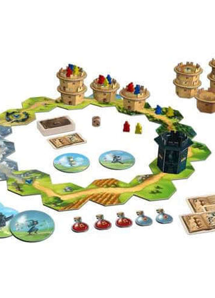 Dit is een foto van het spel De Betoverde Torens te koop bij Speldorado Spellenwinkel Delft