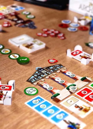 Dit is een foto van het spel 7 Wonders Architects NL te koop bij Speldorado Spellenwinkel Delft