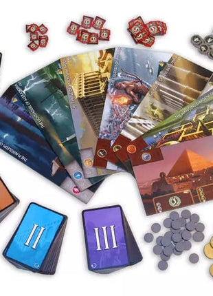 Dit is een foto van het spel 7 Wonders V2 NL te koop bij Speldorado Spellenwinkel Delft