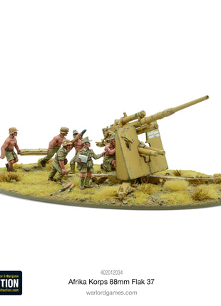 Dit is een foto van het spel Afrika Korps 8.8cm Flak 37 te koop bij Speldorado Spellenwinkel Delft