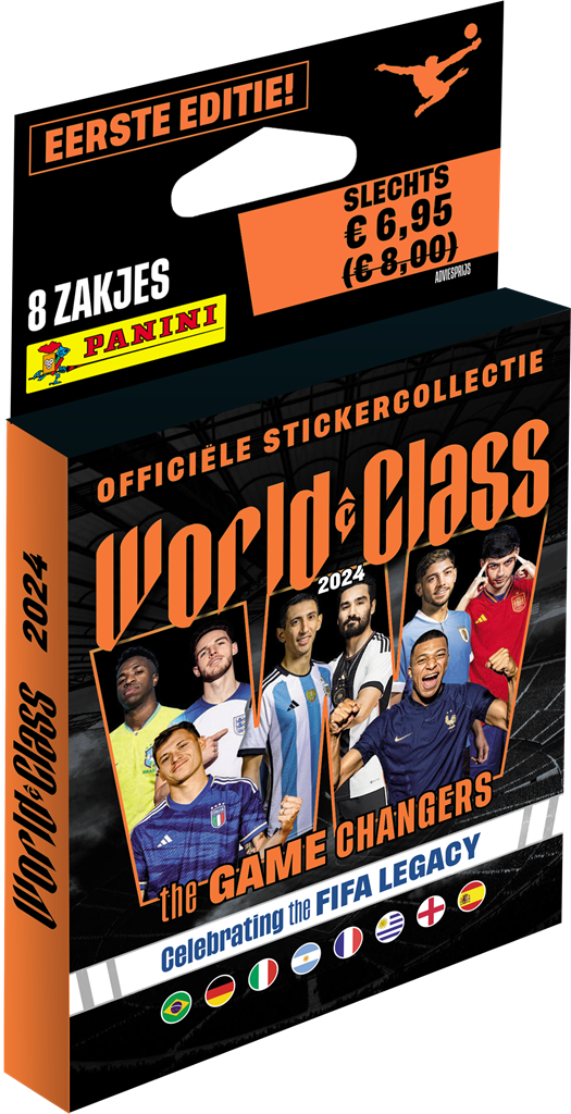 fifa world class 2024 sticker eco blister